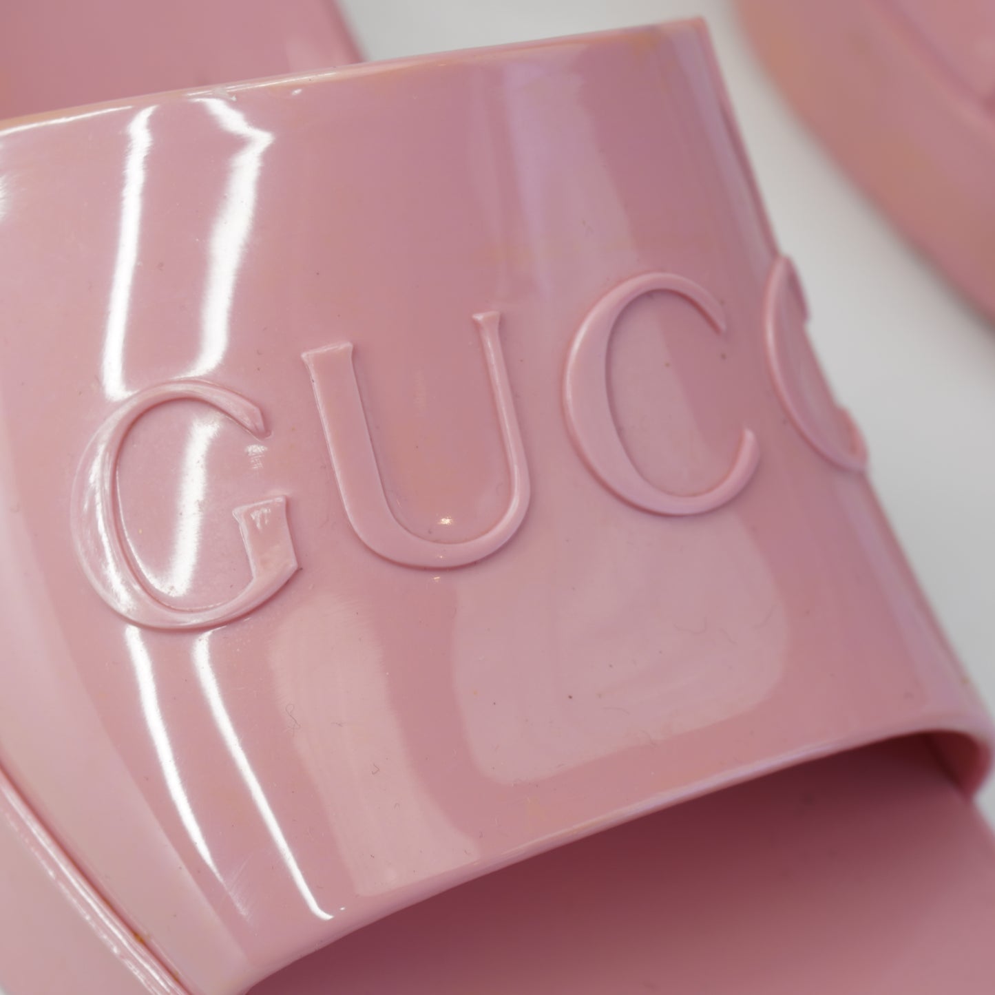 Gucci Block Heels Sandals Pink Size 38