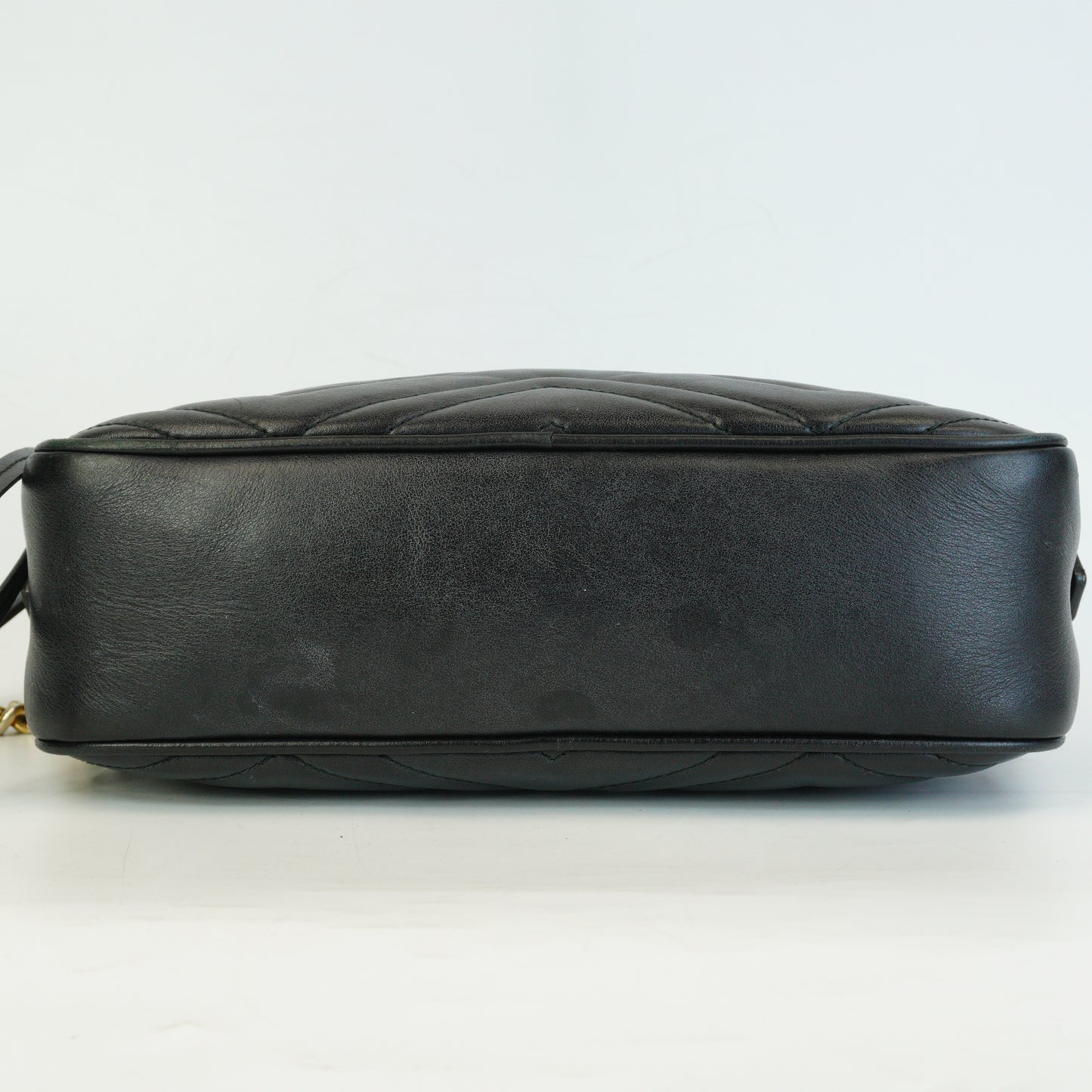 Gucci GG Marmont Matelasse Cambag Black Small GHW