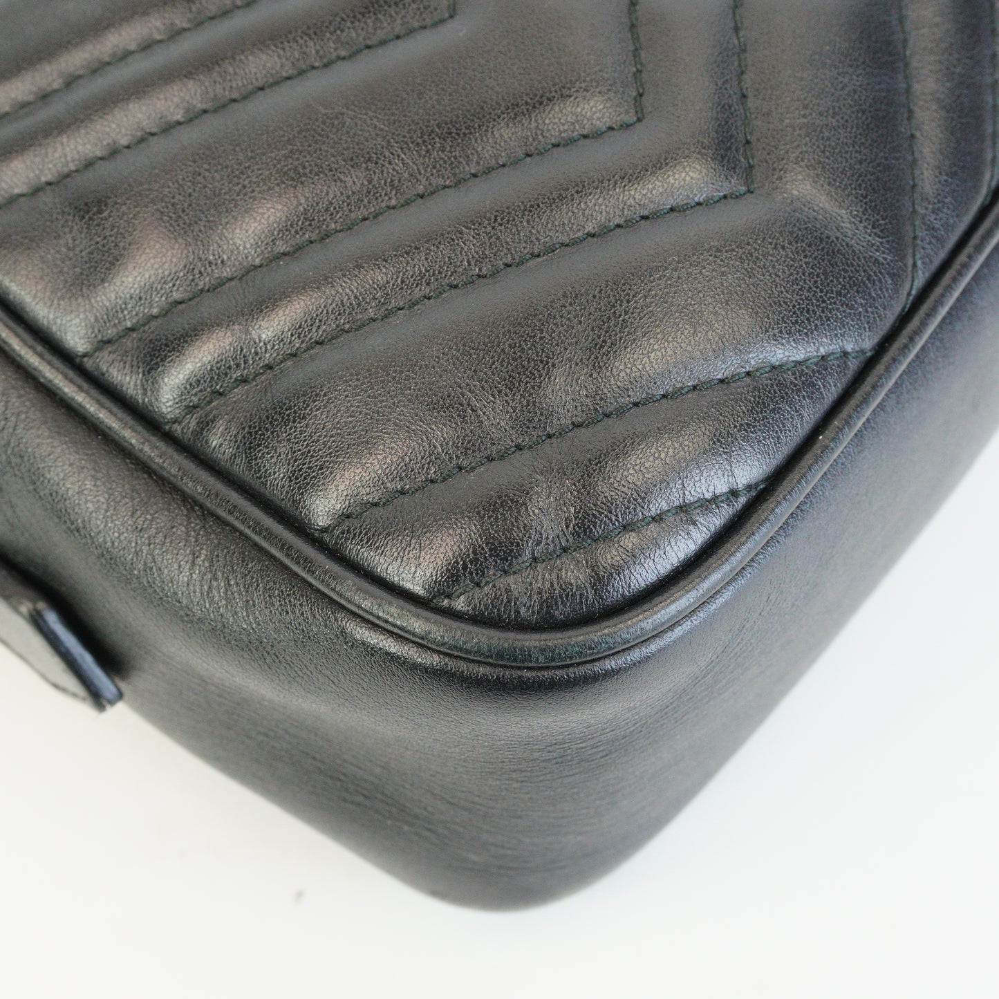 Gucci GG Marmont Matelasse Cambag Black Small GHW