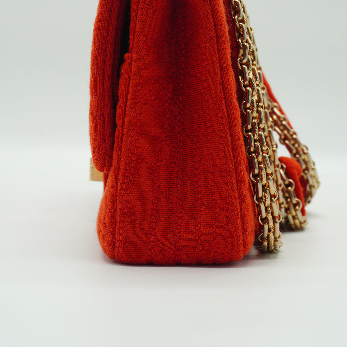 Chanel	Reissue 2.55 flap bag Orange Small GHW