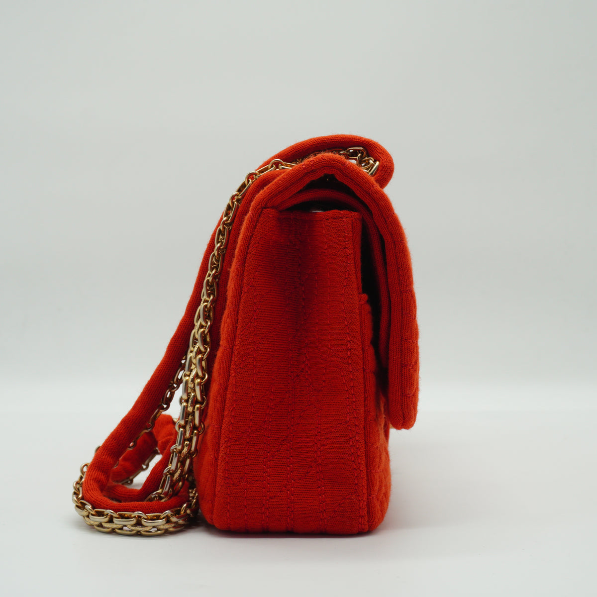 Chanel	Reissue 2.55 flap bag Orange Small GHW