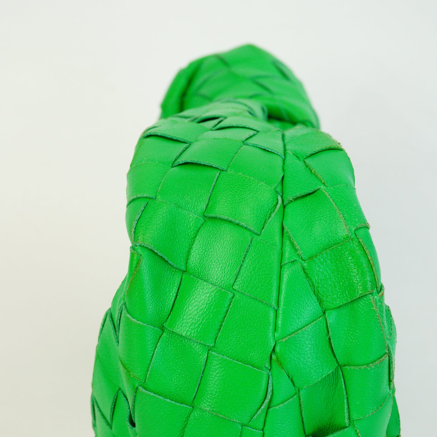Bottega Veneta Mini Jodie Hobo Parakeet Green