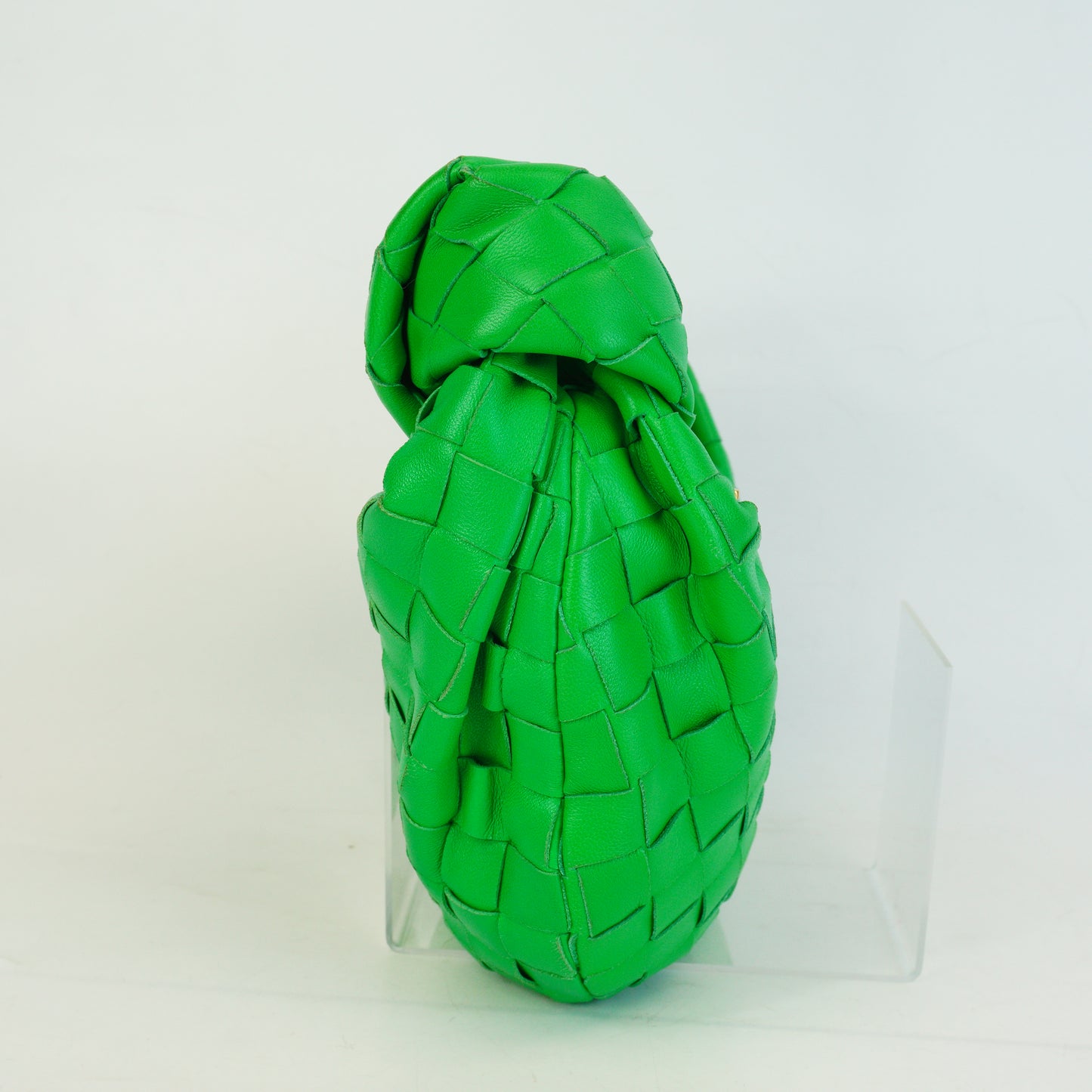 Bottega Veneta Mini Jodie Hobo Parakeet Green