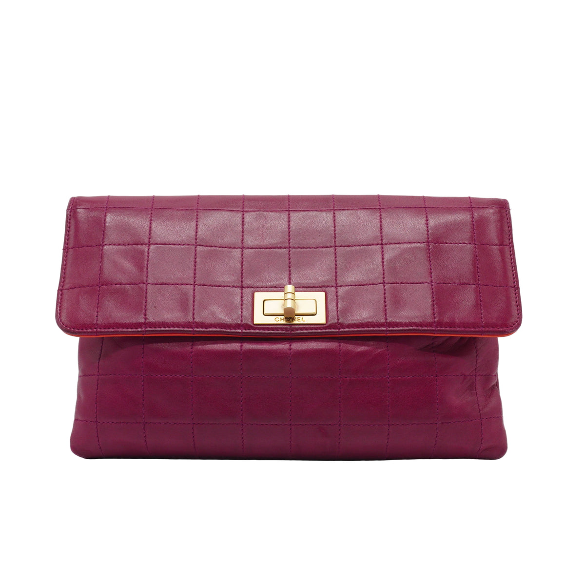 Chanel	Chocolate bar Reissue 2.55 Flap Clutch bag Small GHW