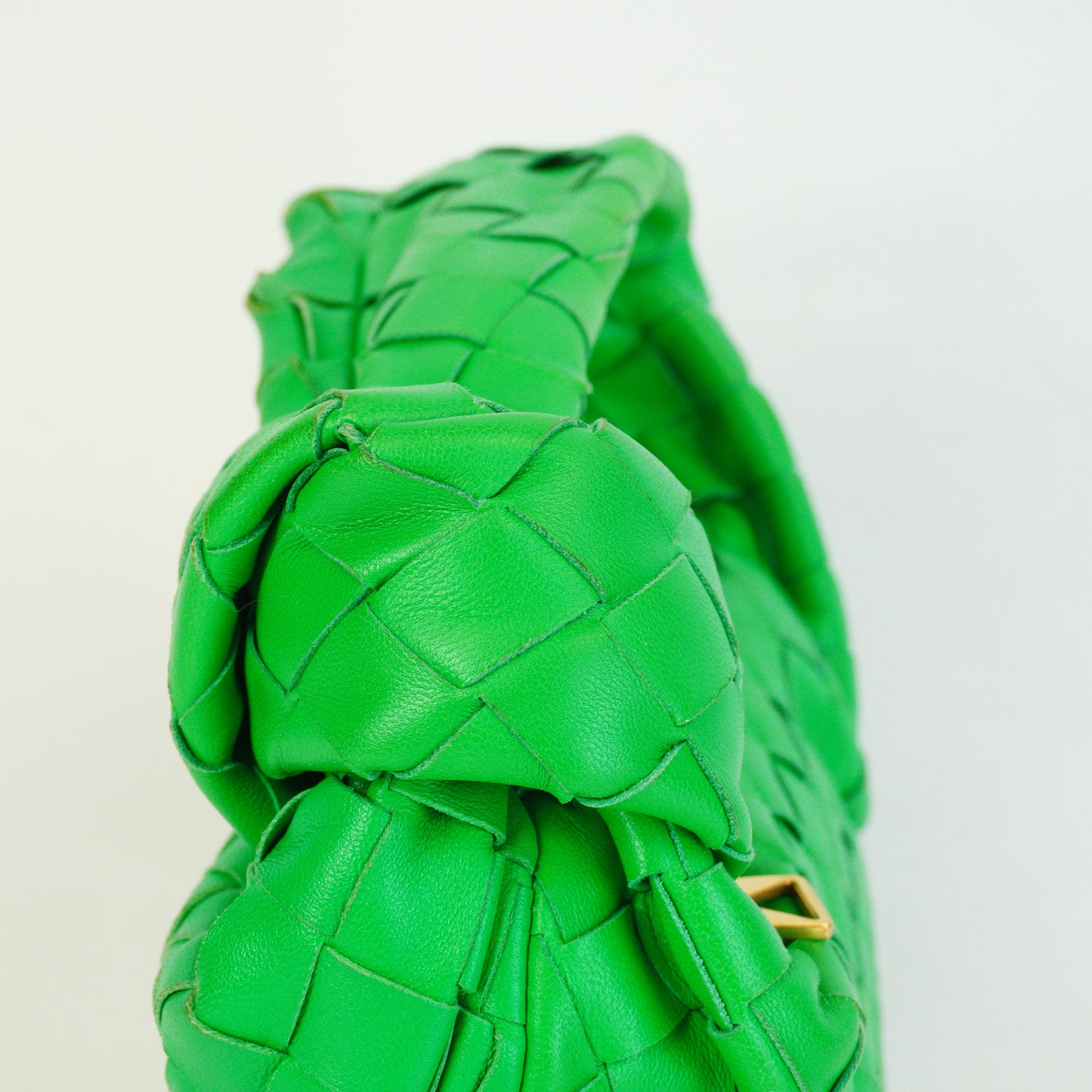 Bottega Veneta Mini Jodie Hobo Parakeet Green