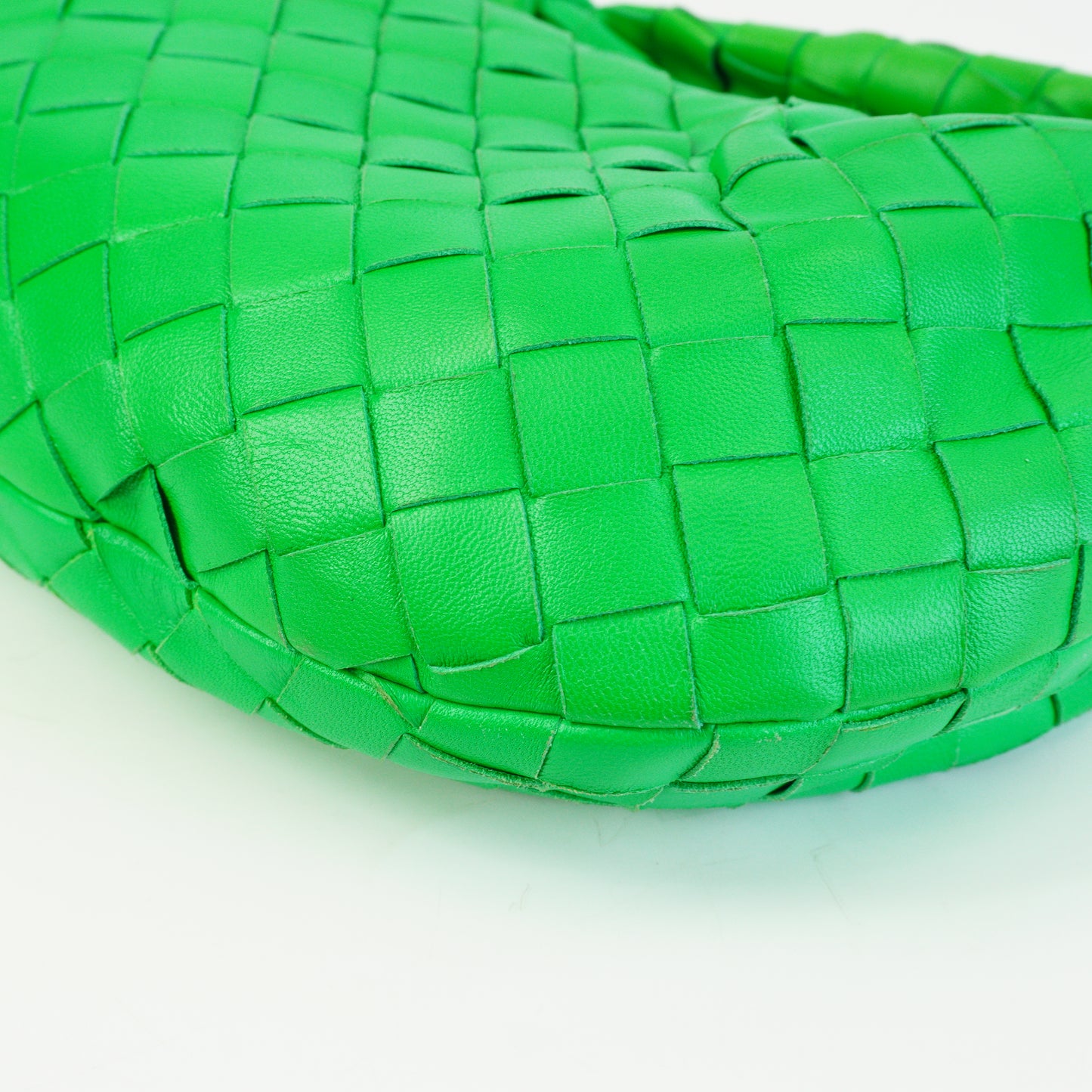 Bottega Veneta Mini Jodie Hobo Parakeet Green