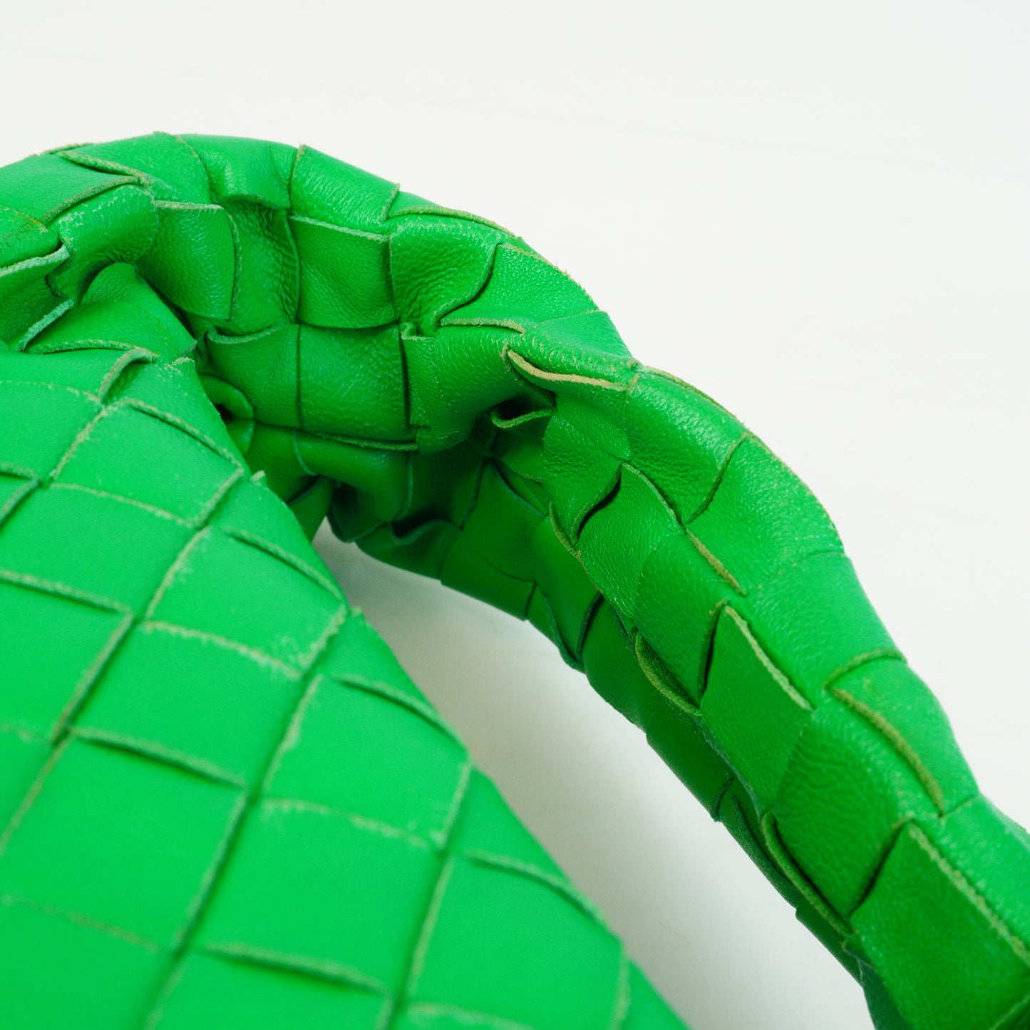 Bottega Veneta Mini Jodie Hobo Parakeet Green