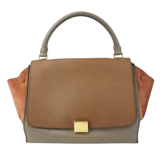 Celine Trapeze Tricolor Bag