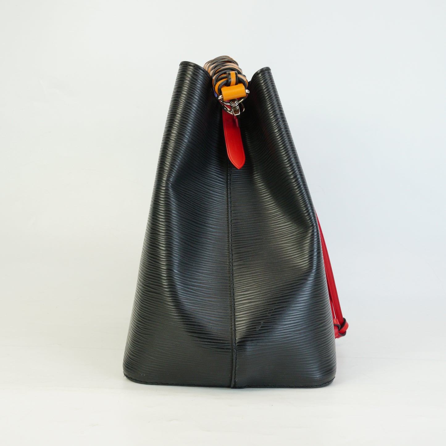 Louis Vuitton	NeoNeo BB Bucket Braided Bag Black,Blue,Red Medium SHW