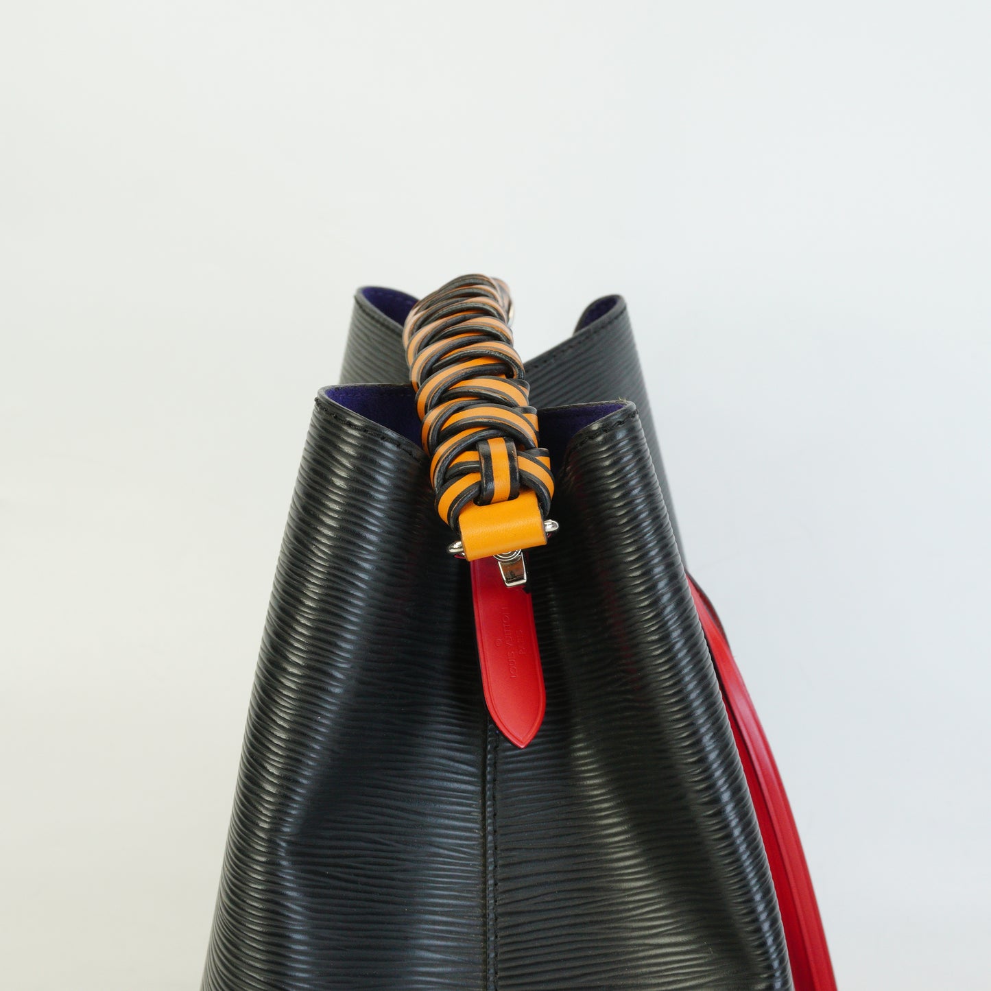 Louis Vuitton	NeoNeo BB Bucket Braided Bag Black,Blue,Red Medium SHW