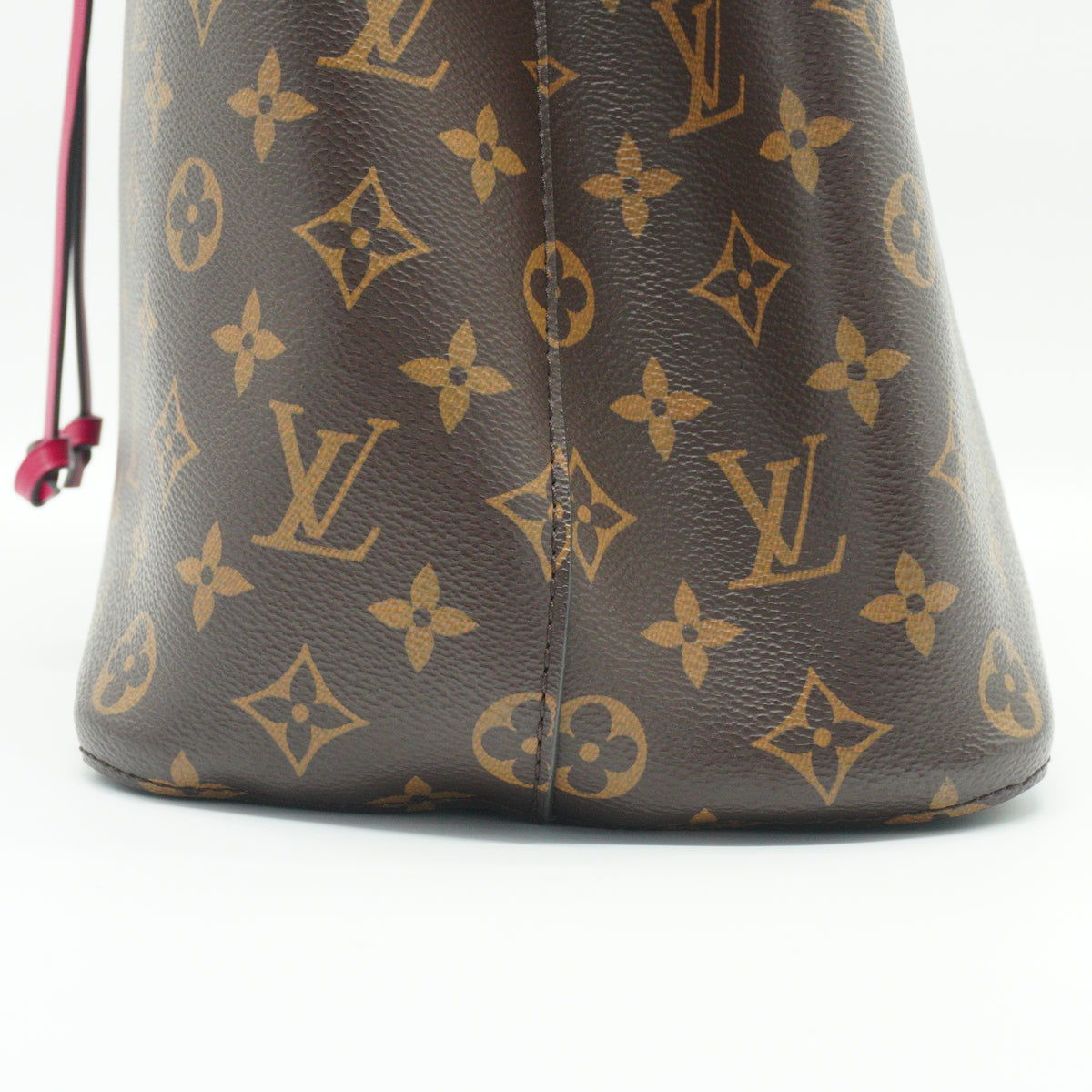 Louis Vuitton	NeoNoe MM Monogram Bucket bag Pink GHW