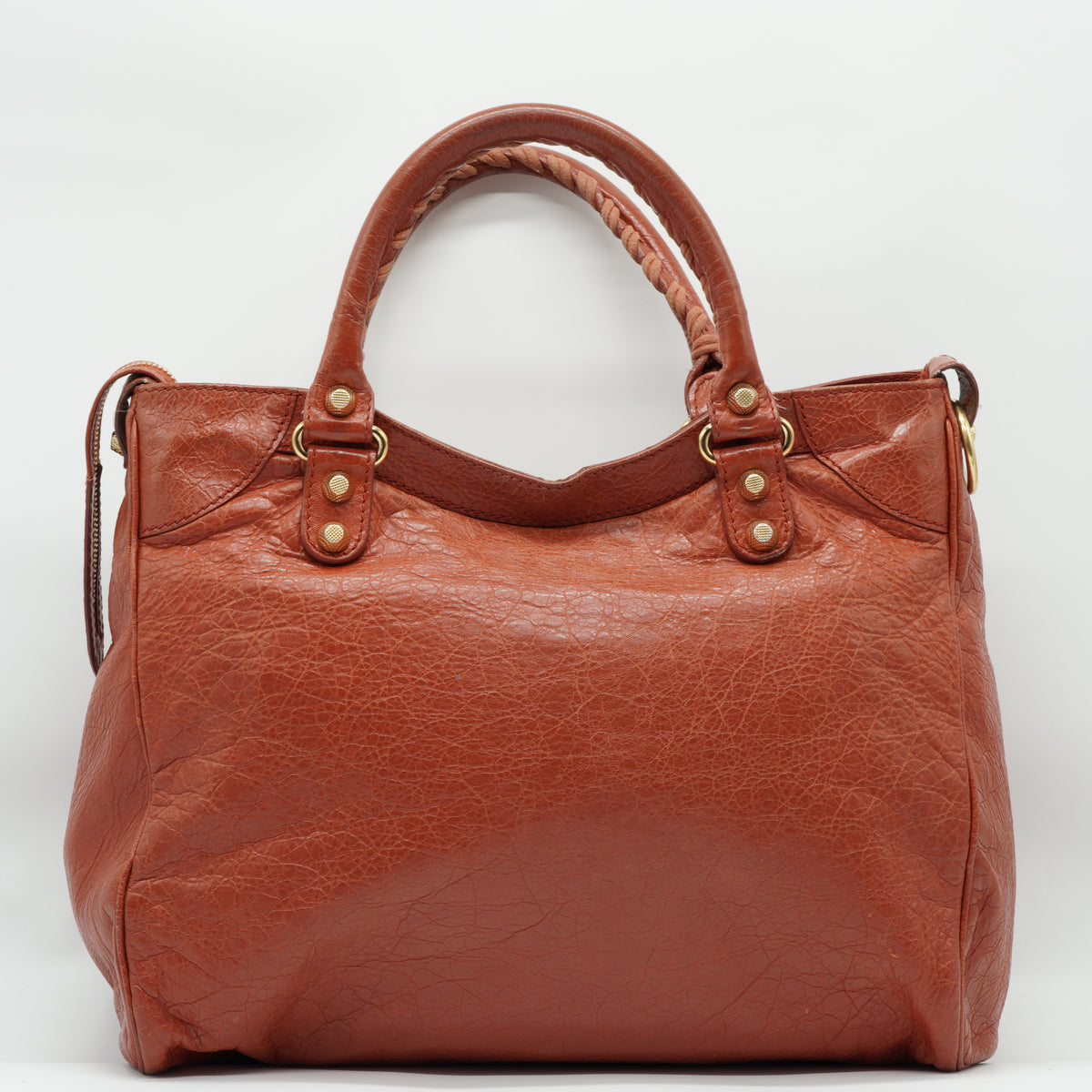 Balenciaga	Giant 21 Velo Marron Cognac GHW