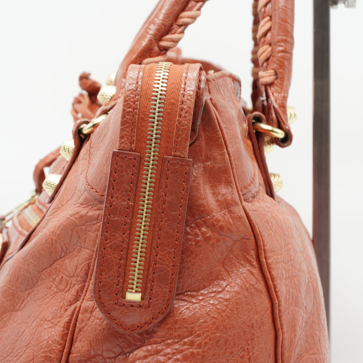 Balenciaga	Giant 21 Velo Marron Cognac GHW