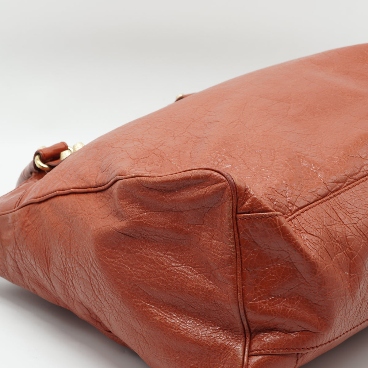 Balenciaga	Giant 21 Velo Marron Cognac GHW