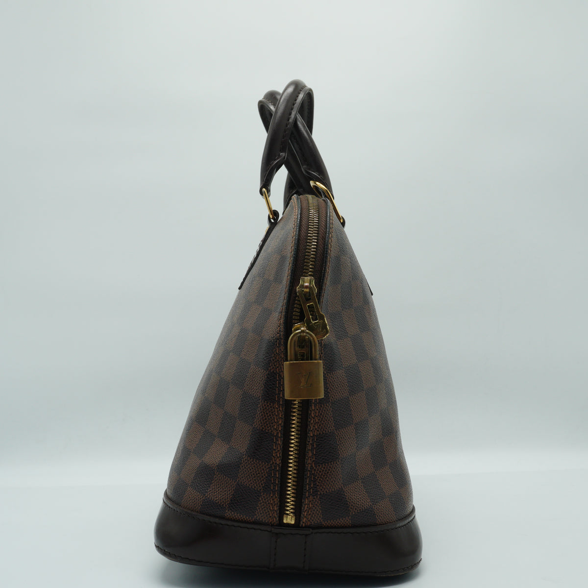 Louis Vuitton	Alma PM Damier Ebene GHW