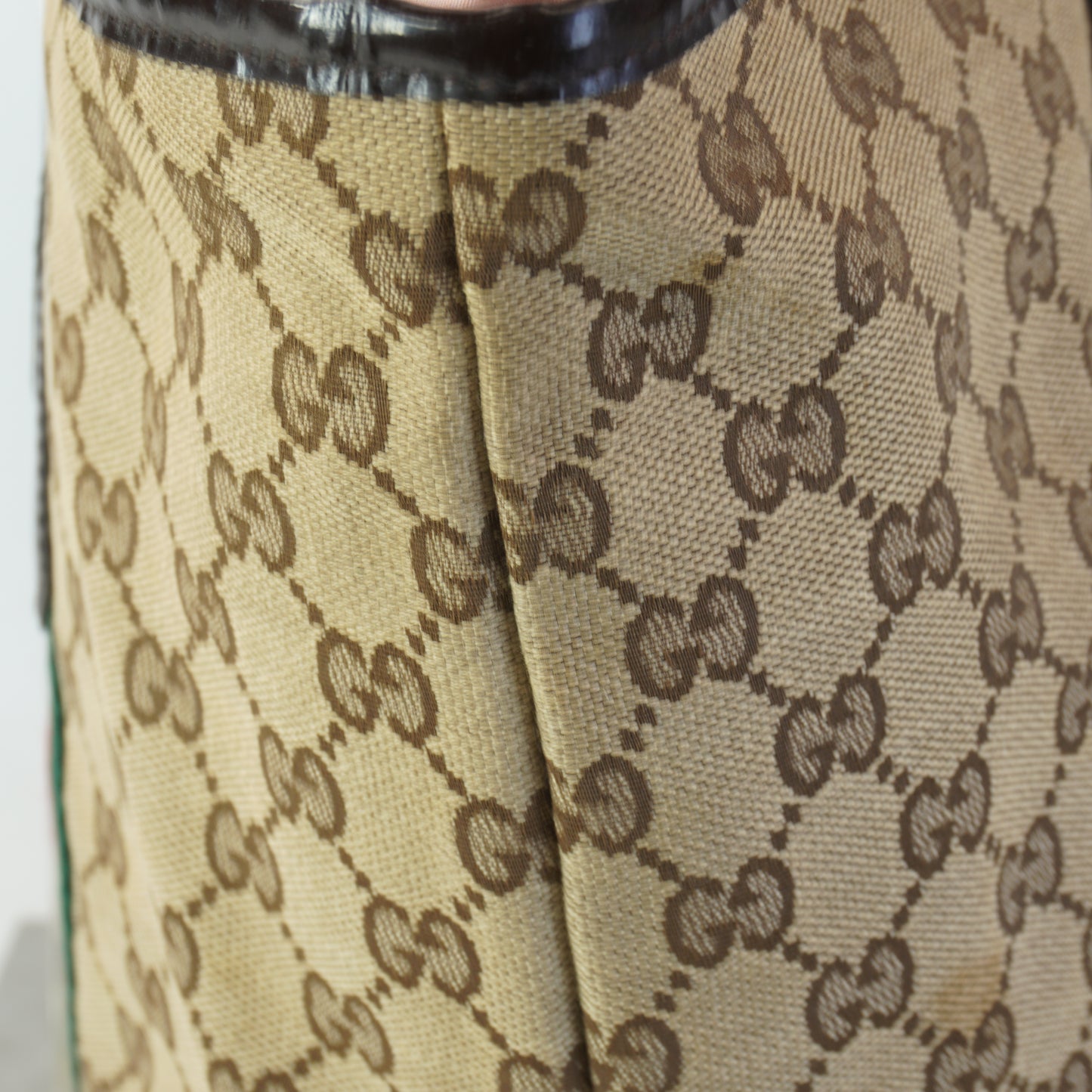 Gucci GG Canvas Jolie Web ote GHW Medium