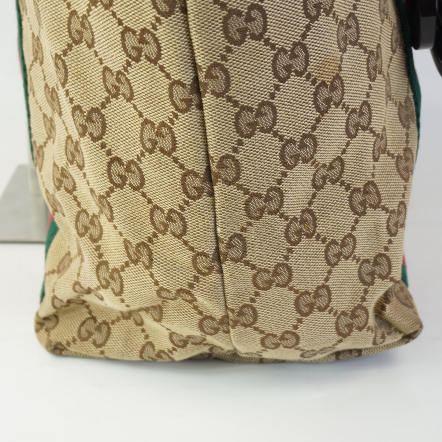Gucci GG Canvas Jolie Web ote GHW Medium