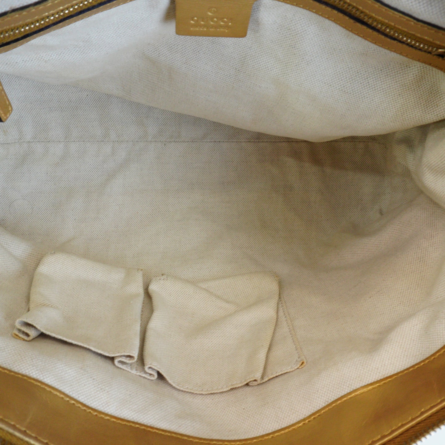 Gucci GG Canvas Lovely Heart Tote Small Gold Trims GHW