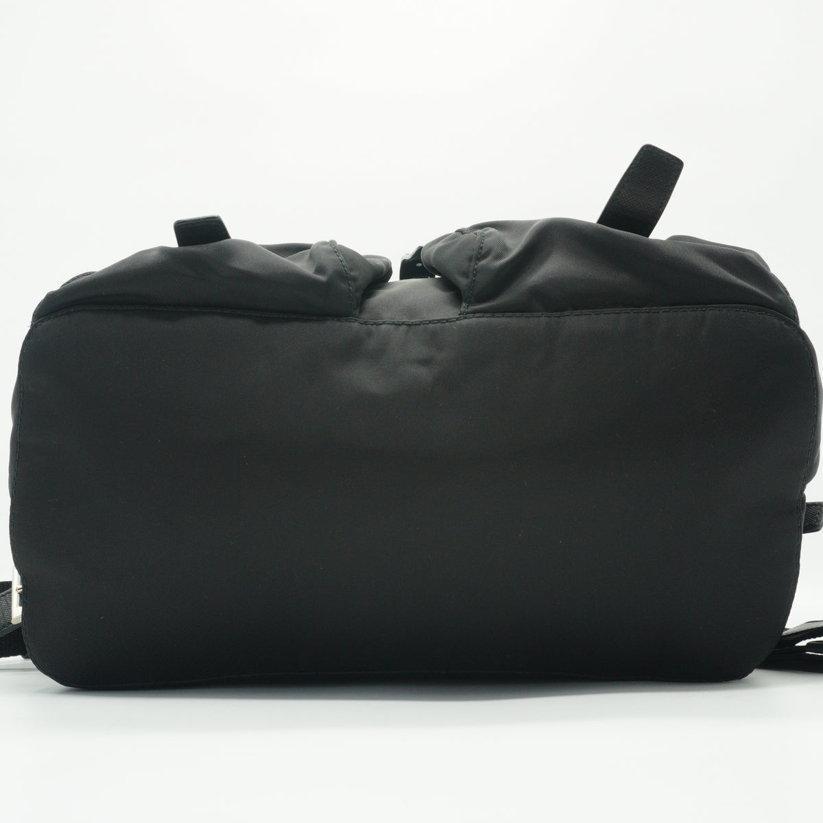 Prada	Vela Backpack Medium Nylon Black SHW