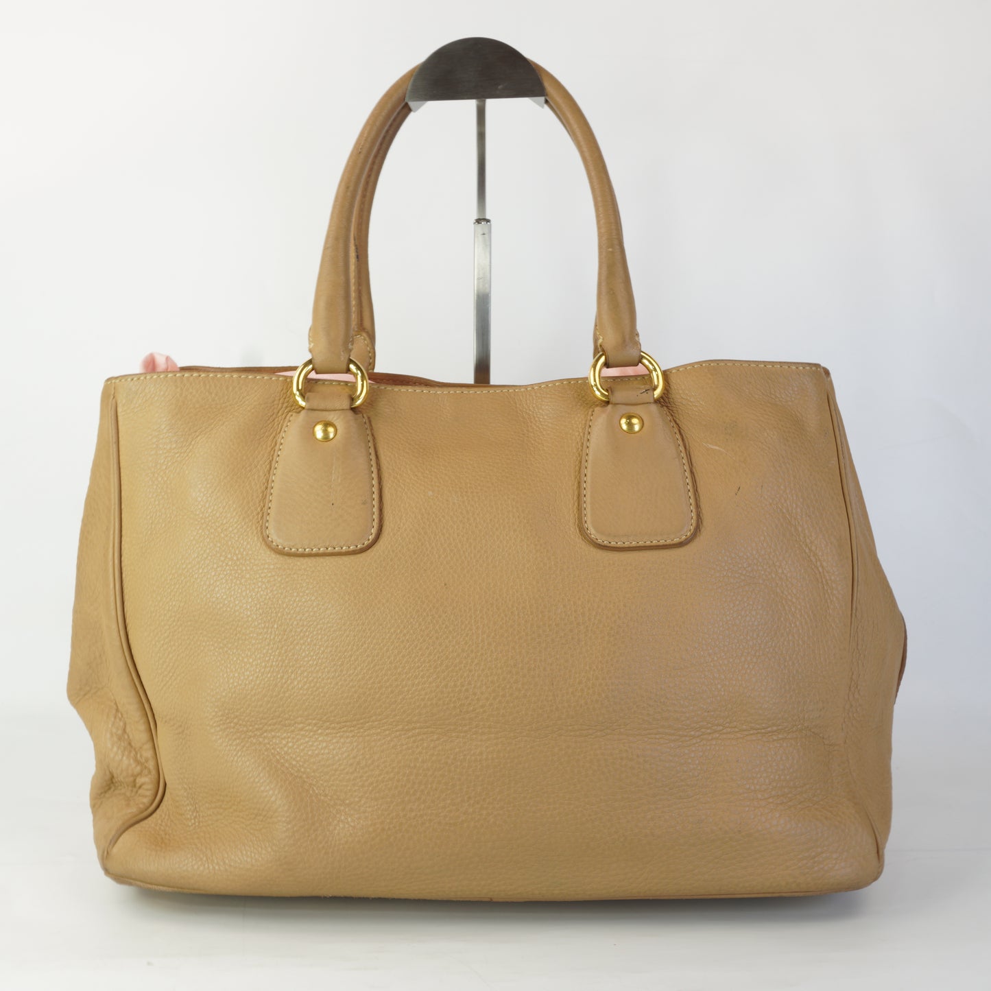 Prada Viral Diano Leather Tote GHW