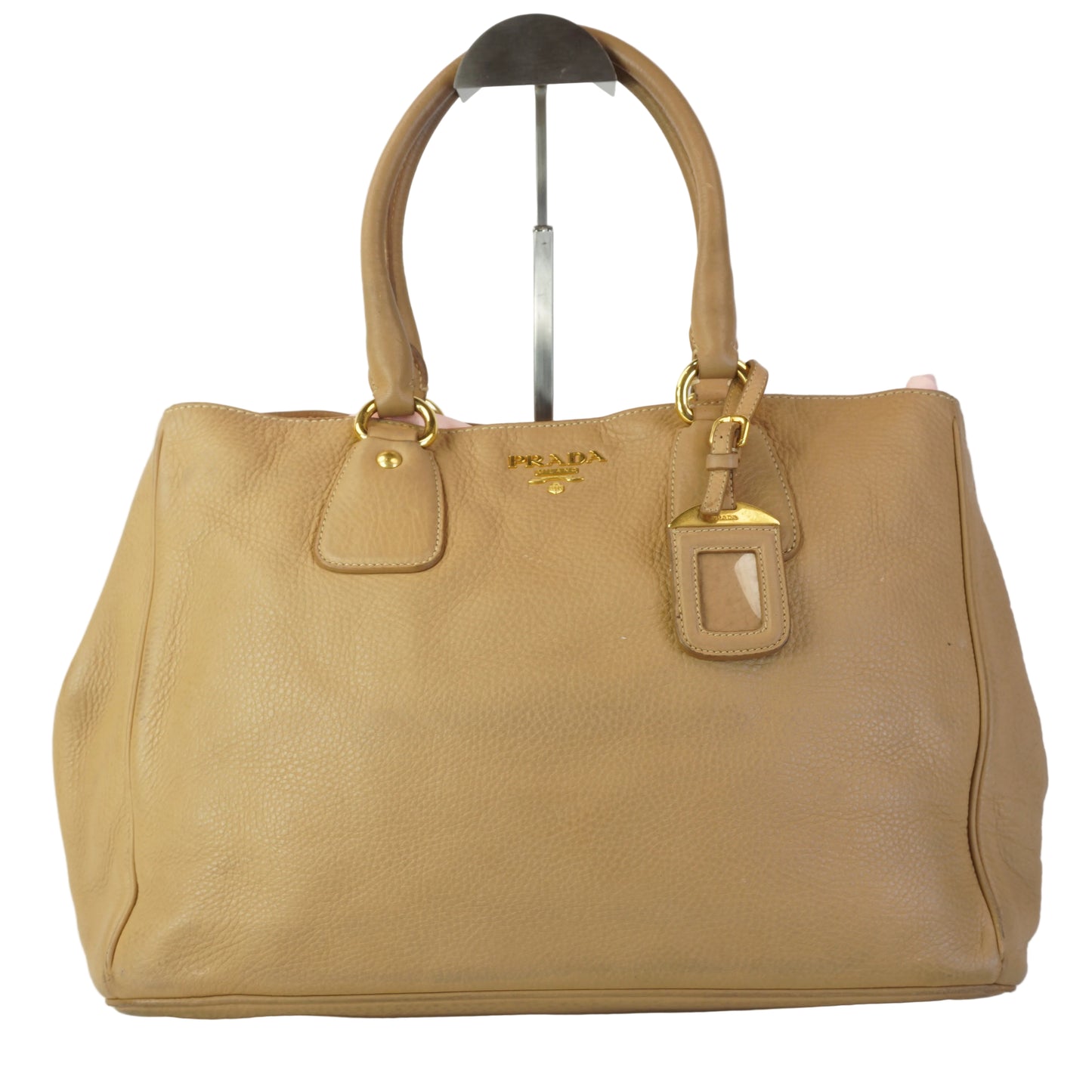 Prada Viral Diano Leather Tote GHW