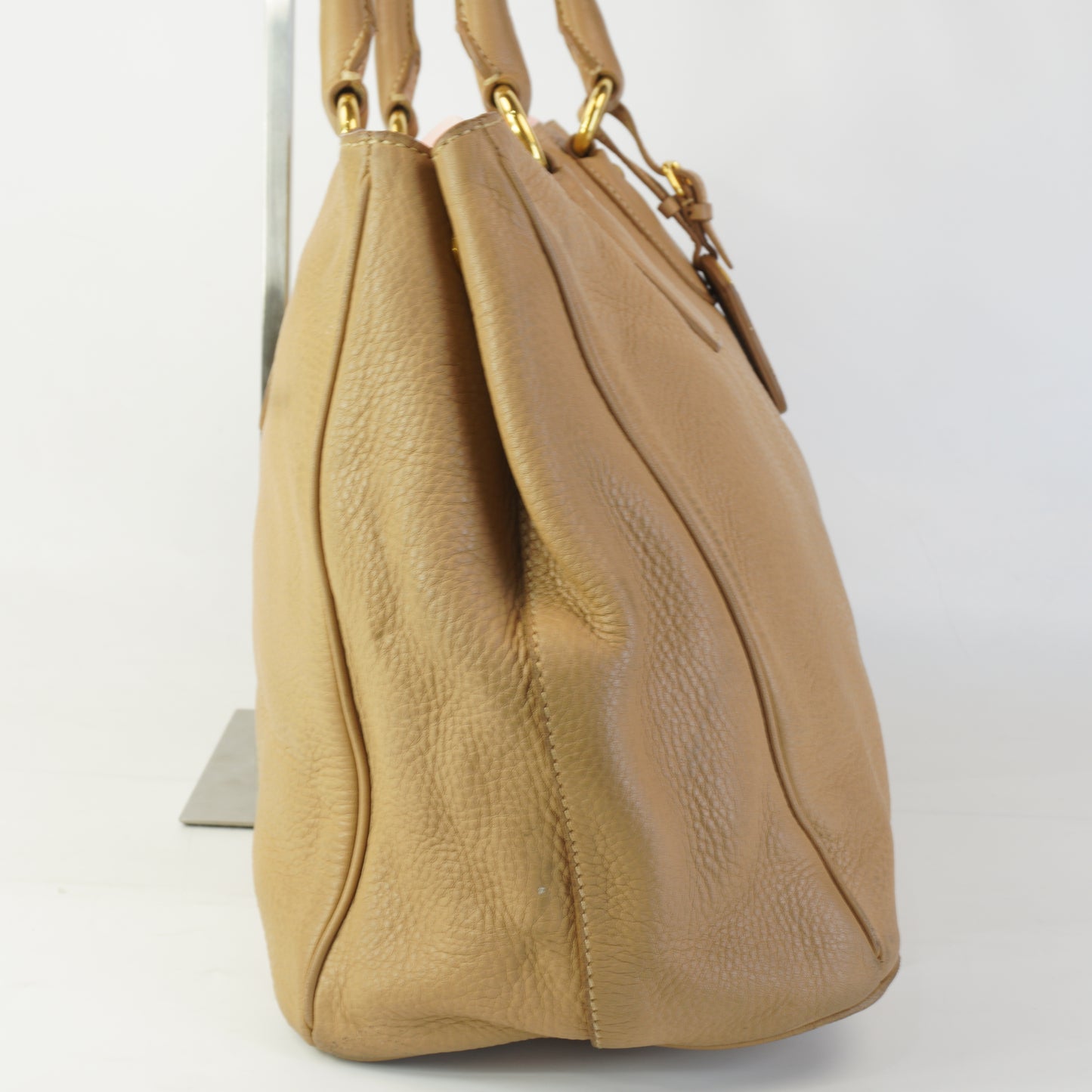 Prada Viral Diano Leather Tote GHW