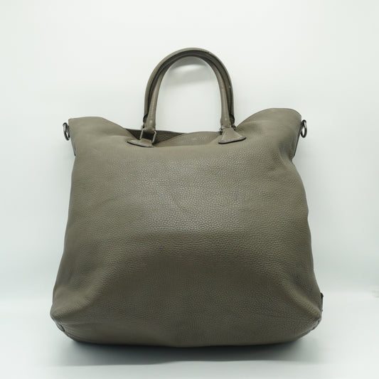 Prada	Vitello Daino Large Tote bag Argilla MW