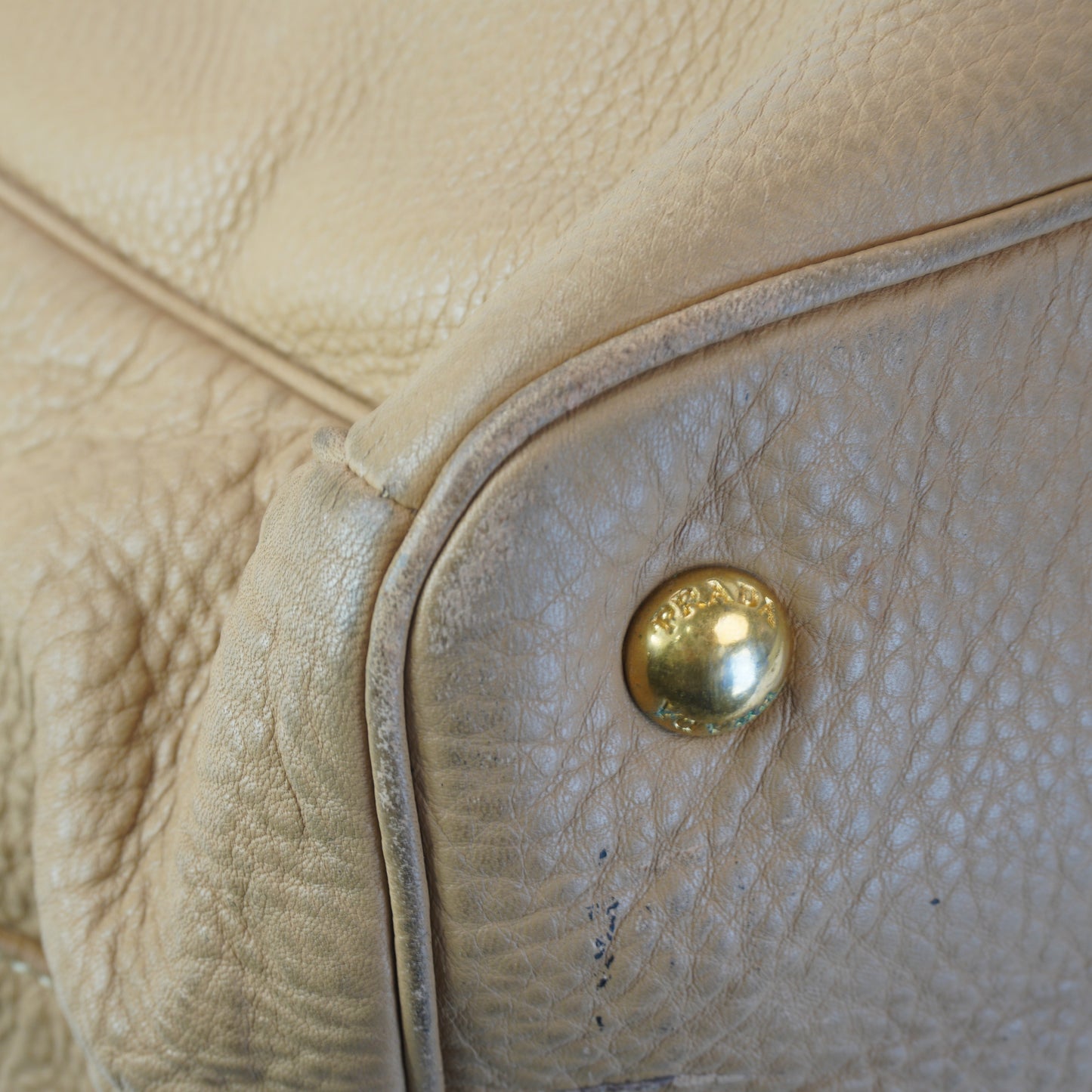 Prada Viral Diano Leather Tote GHW