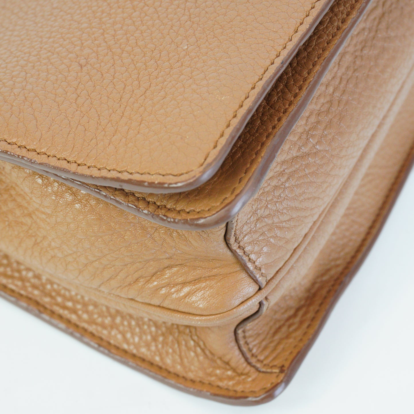 Prada Phenix Flap Crossbody Small Mocha GW