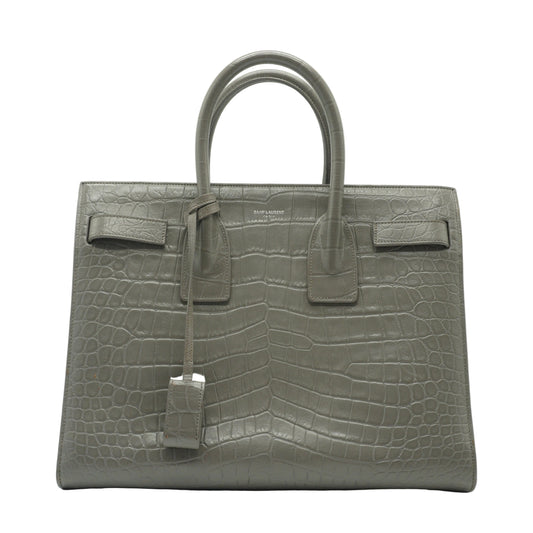 YSL	Sac De Jour Grey Medium SHW