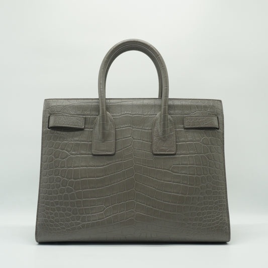 YSL	Sac De Jour Grey Medium SHW
