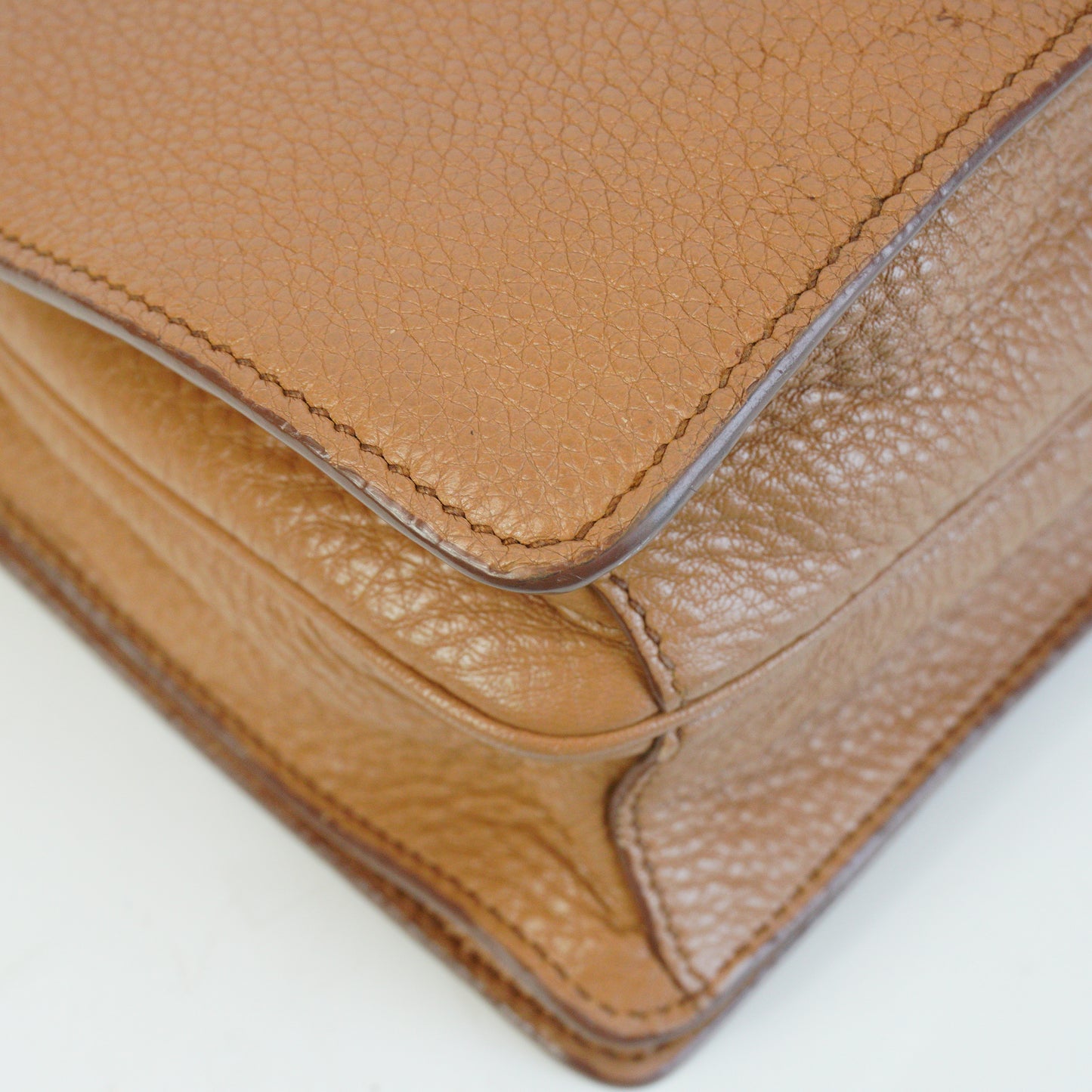 Prada Phenix Flap Crossbody Small Mocha GW