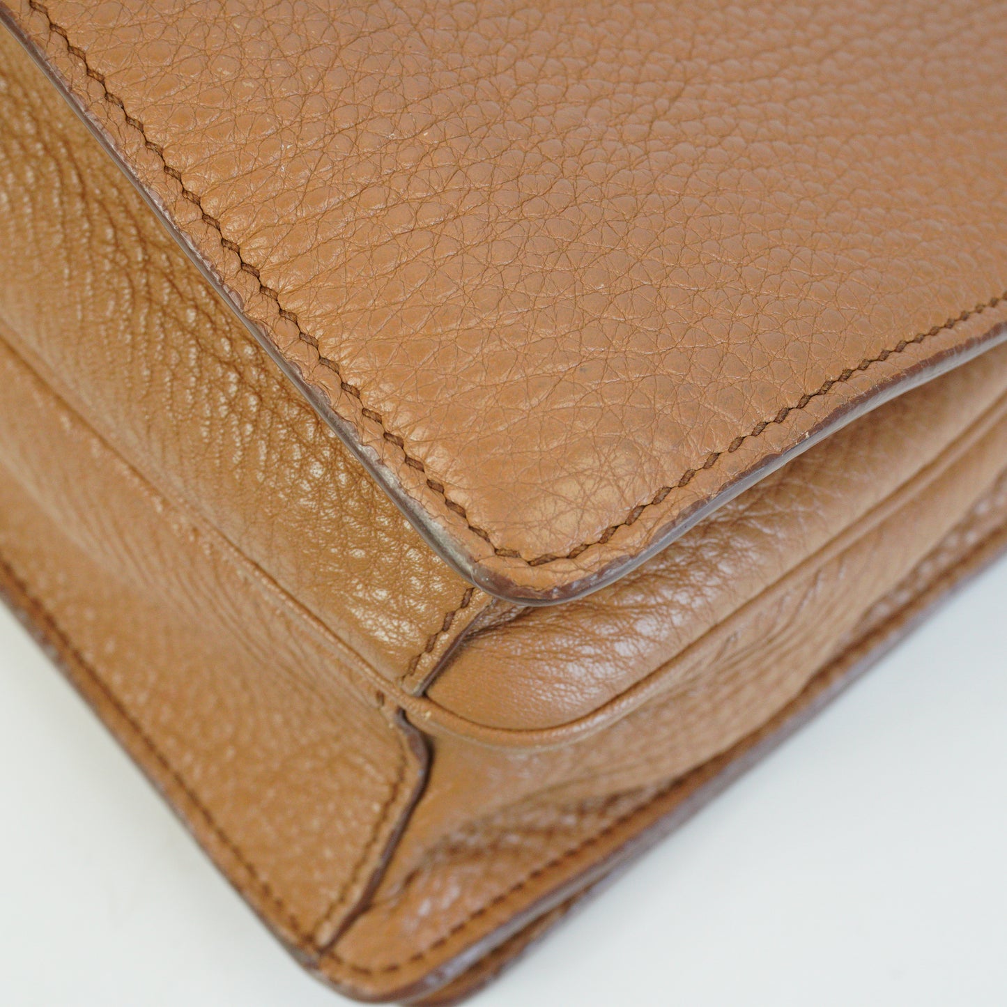 Prada Phenix Flap Crossbody Small Mocha GW