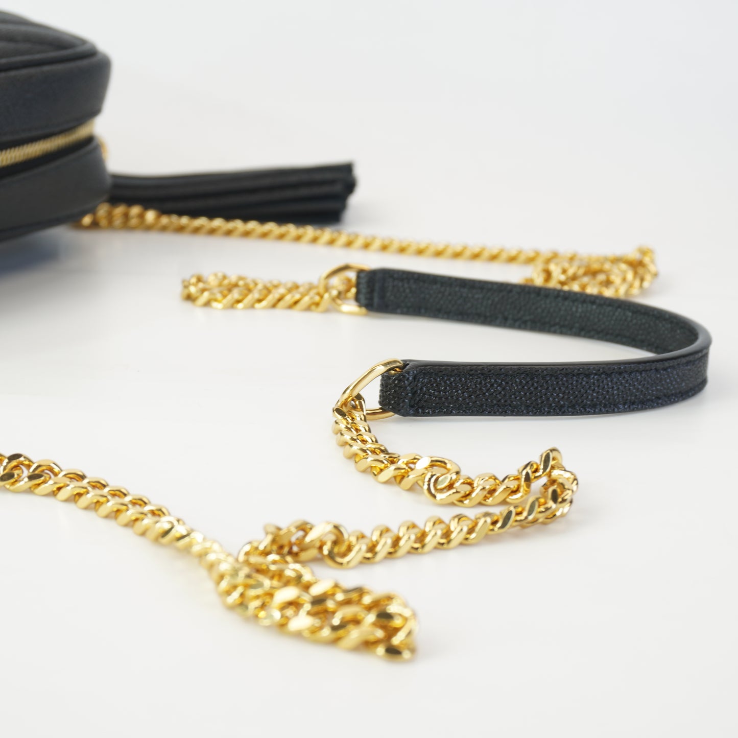 YSL	Mini Lou Camera Bag Black