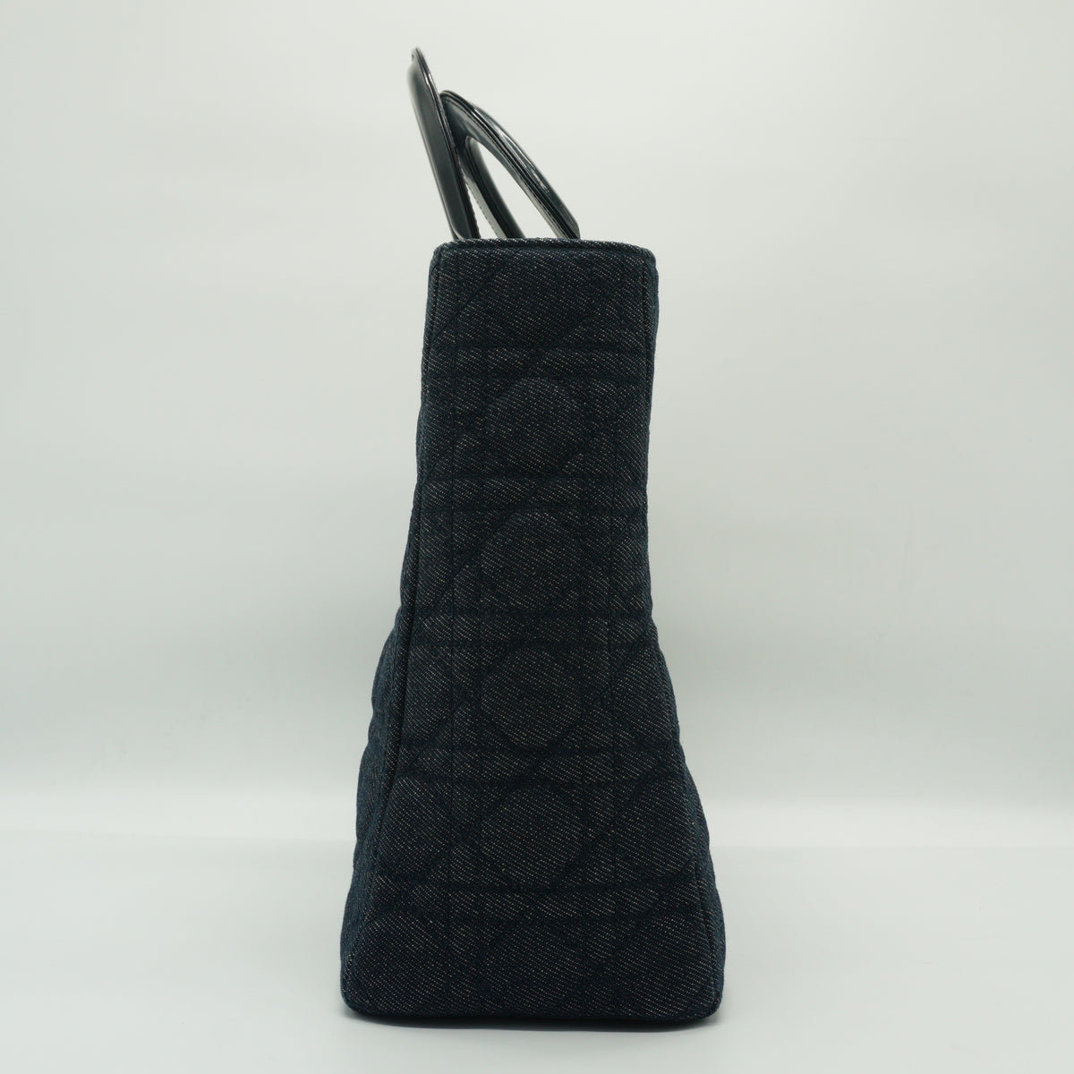 Dior	Lady Dior Cannage Denim Bag Medium SHW