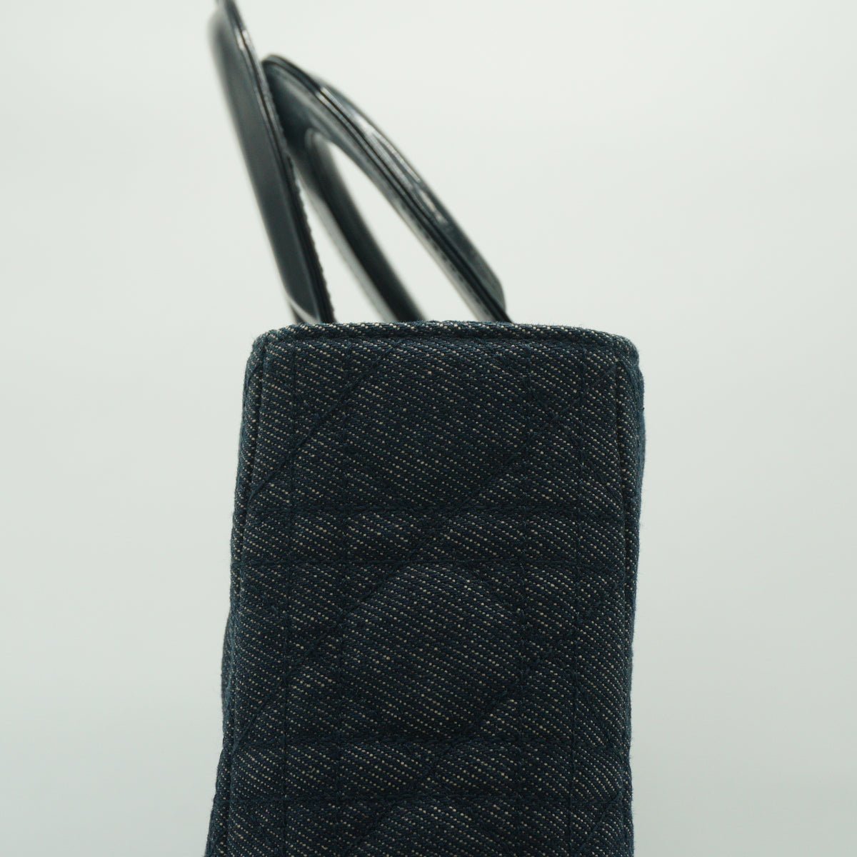 Dior	Lady Dior Cannage Denim Bag Medium SHW