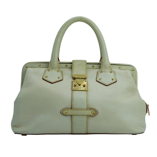 Louis Vuitton Suhali Geranium PM Top Handle Bag GHW