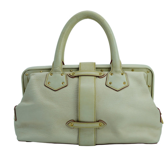 Louis Vuitton Suhali Geranium PM Top Handle Bag GHW