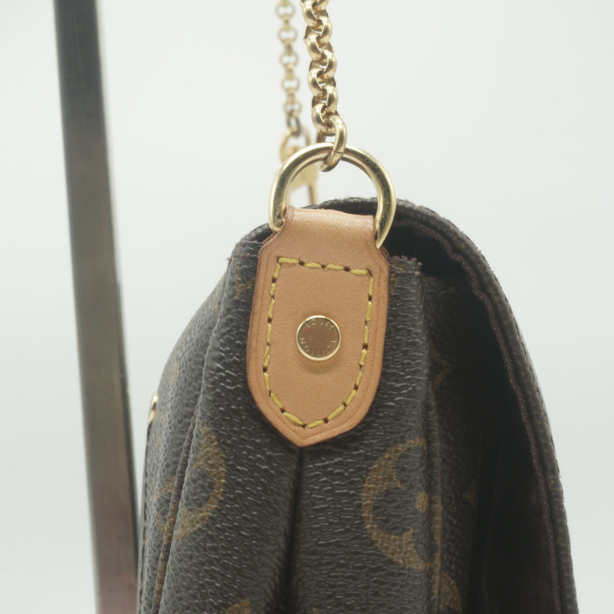Louis Vuitton	Favorite MM Monogram Canvas Bag GHW