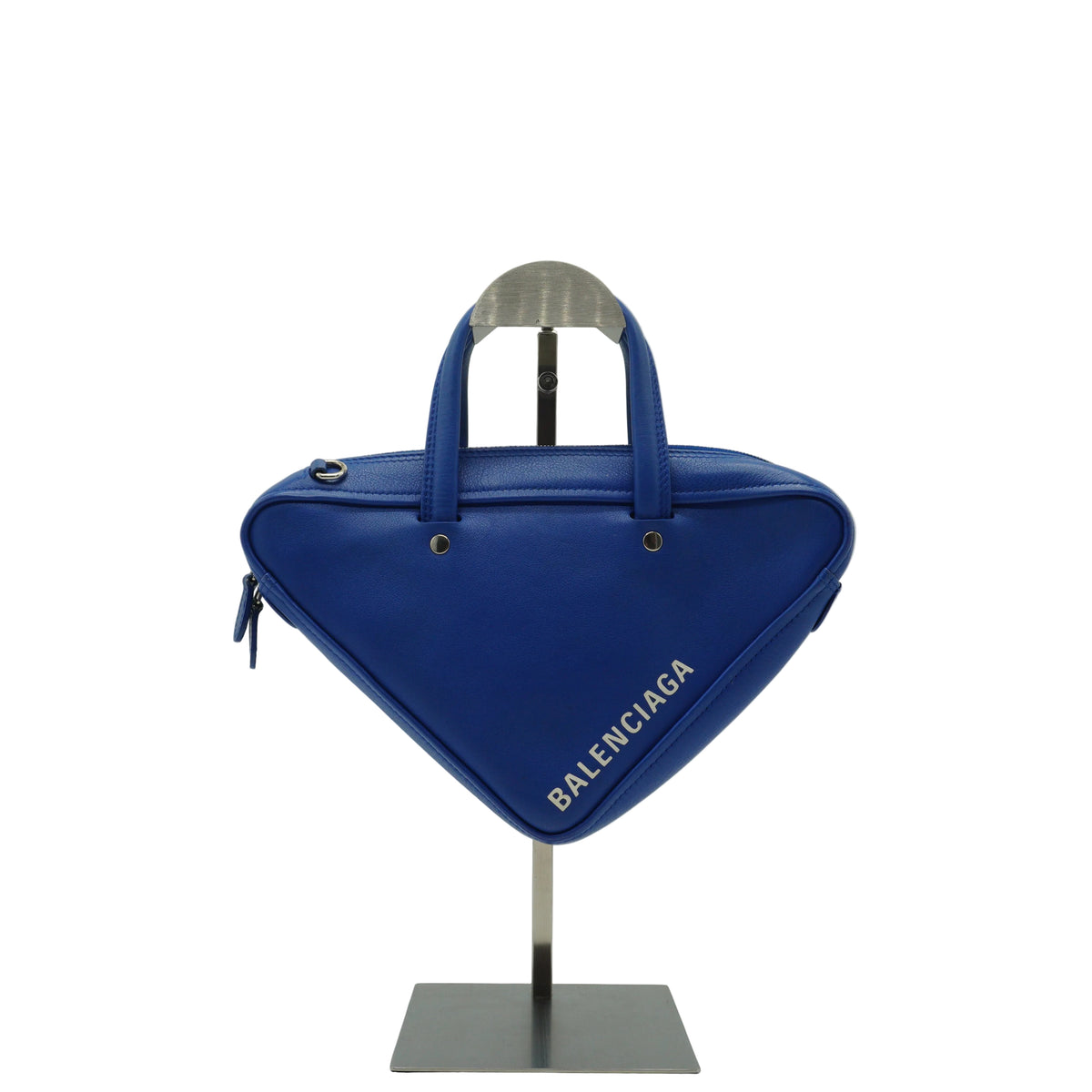 Balenciaga	Triangle Duffle Bag Blue Small SHW