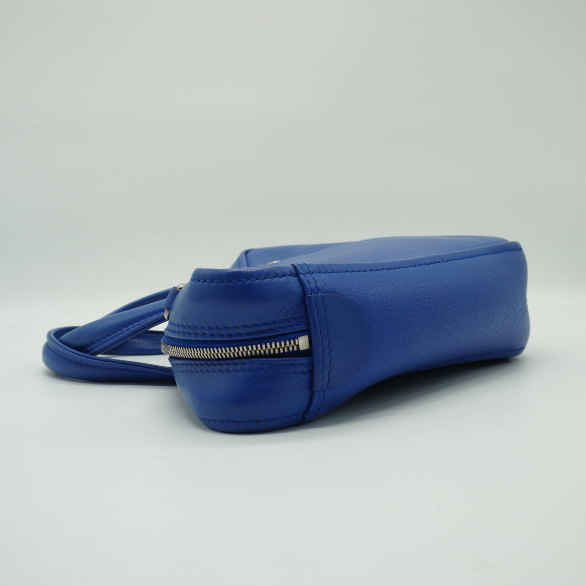 Balenciaga	Triangle Duffle Bag Blue Small SHW