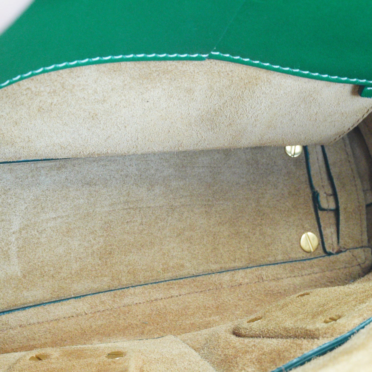 Bottega Veneta Mini Arko Tote Green