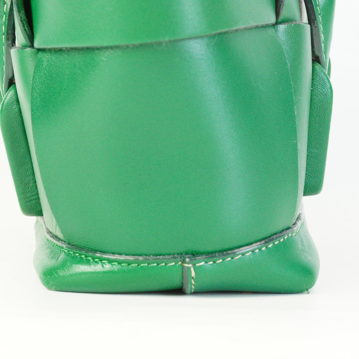Bottega Veneta Mini Arko Tote Green