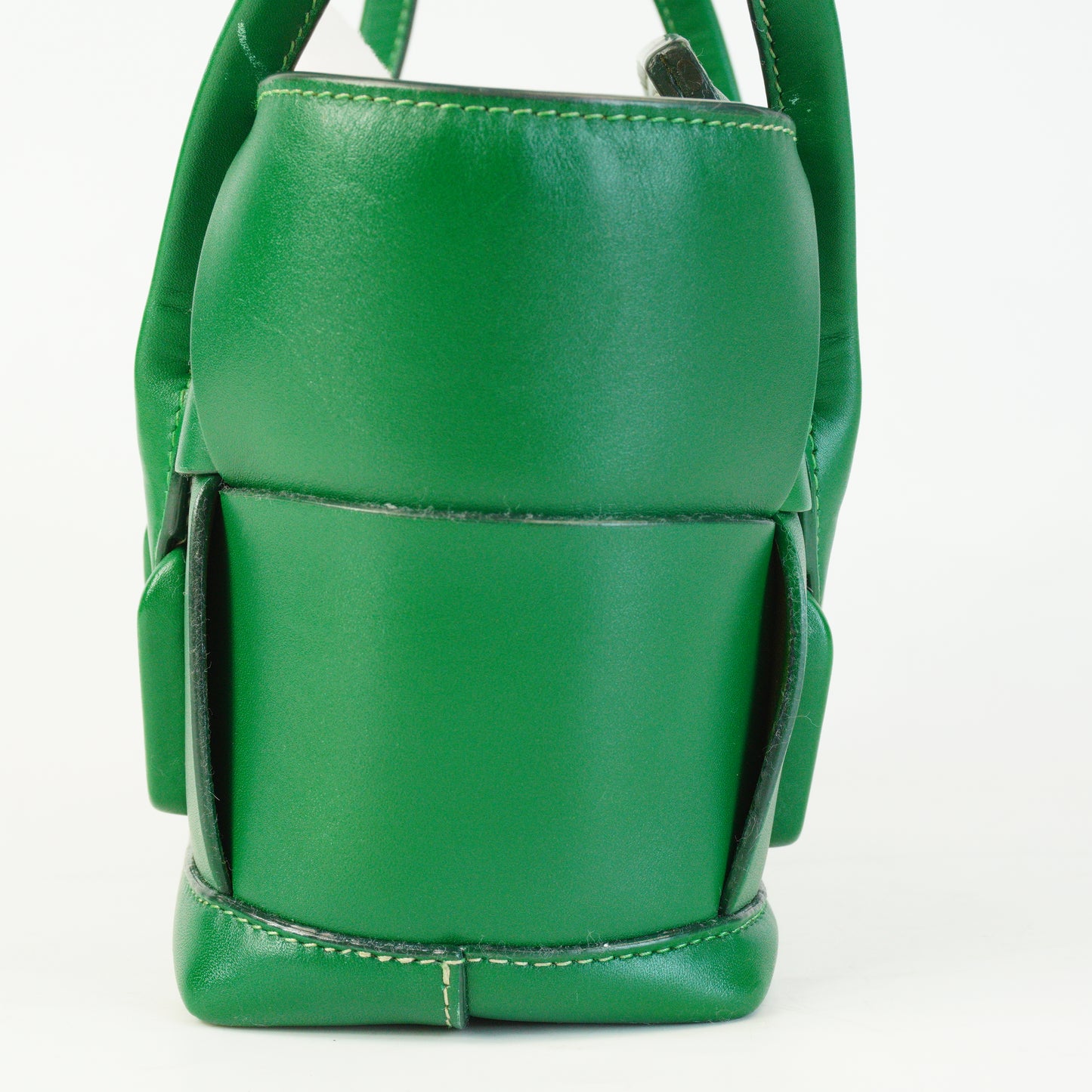 Bottega Veneta Mini Arko Tote Green
