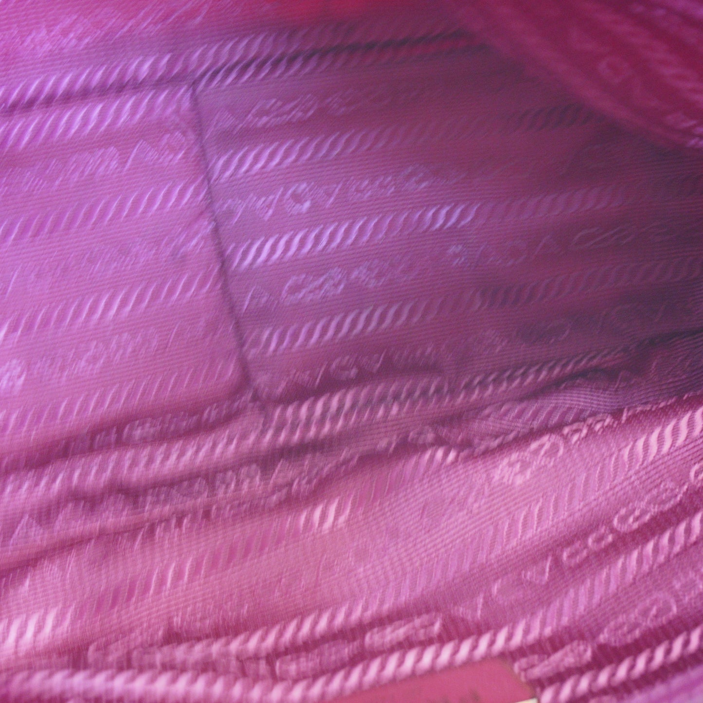 Prada Nylon Pink GHW Small