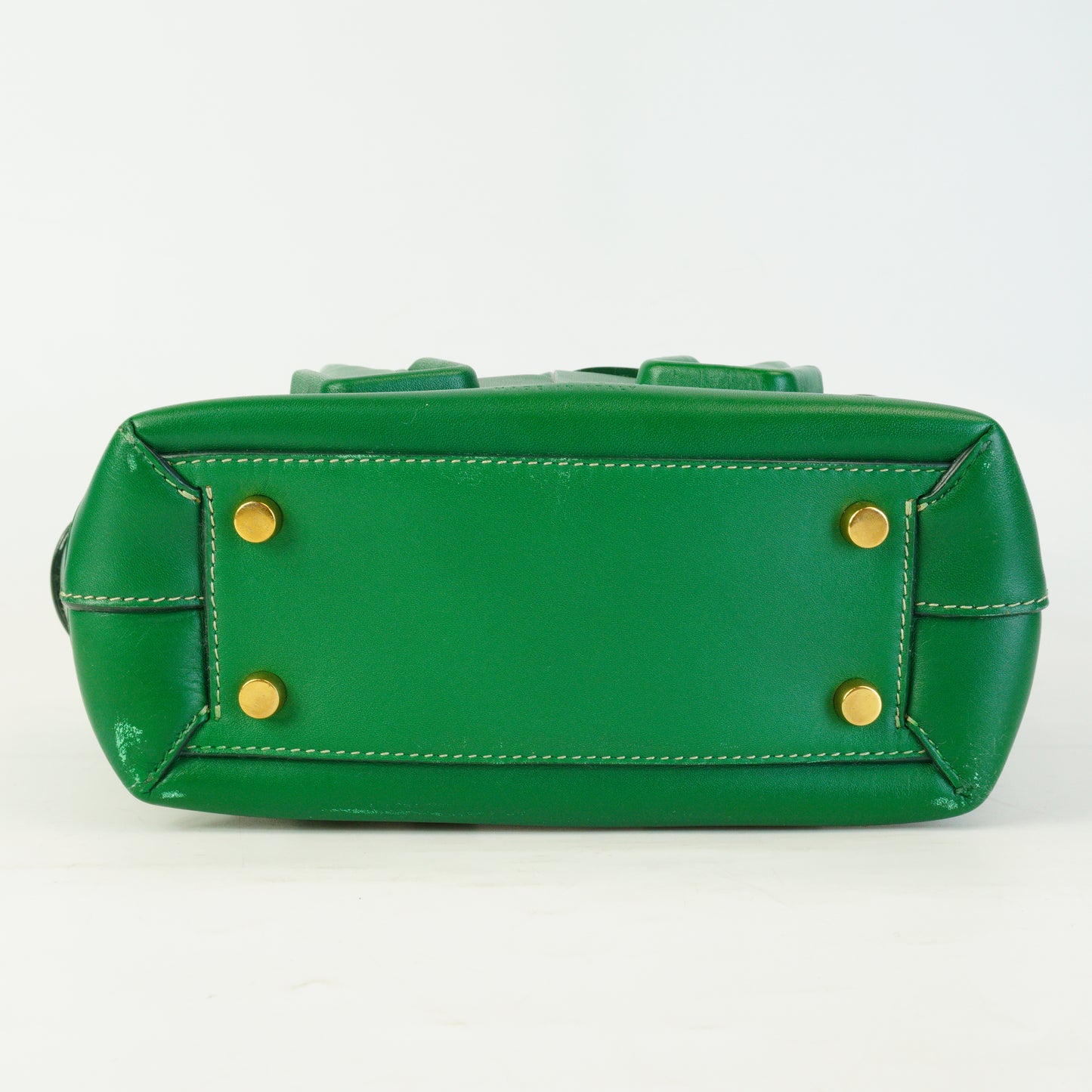 Bottega Veneta Mini Arko Tote Green