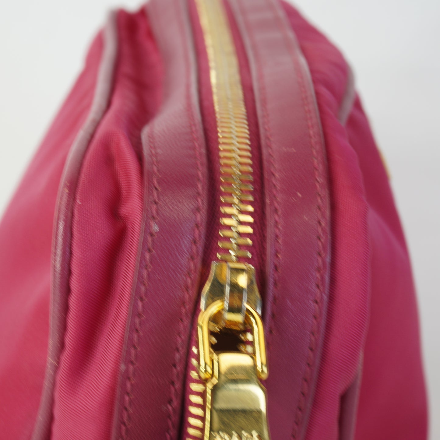 Prada Nylon Pink GHW Small