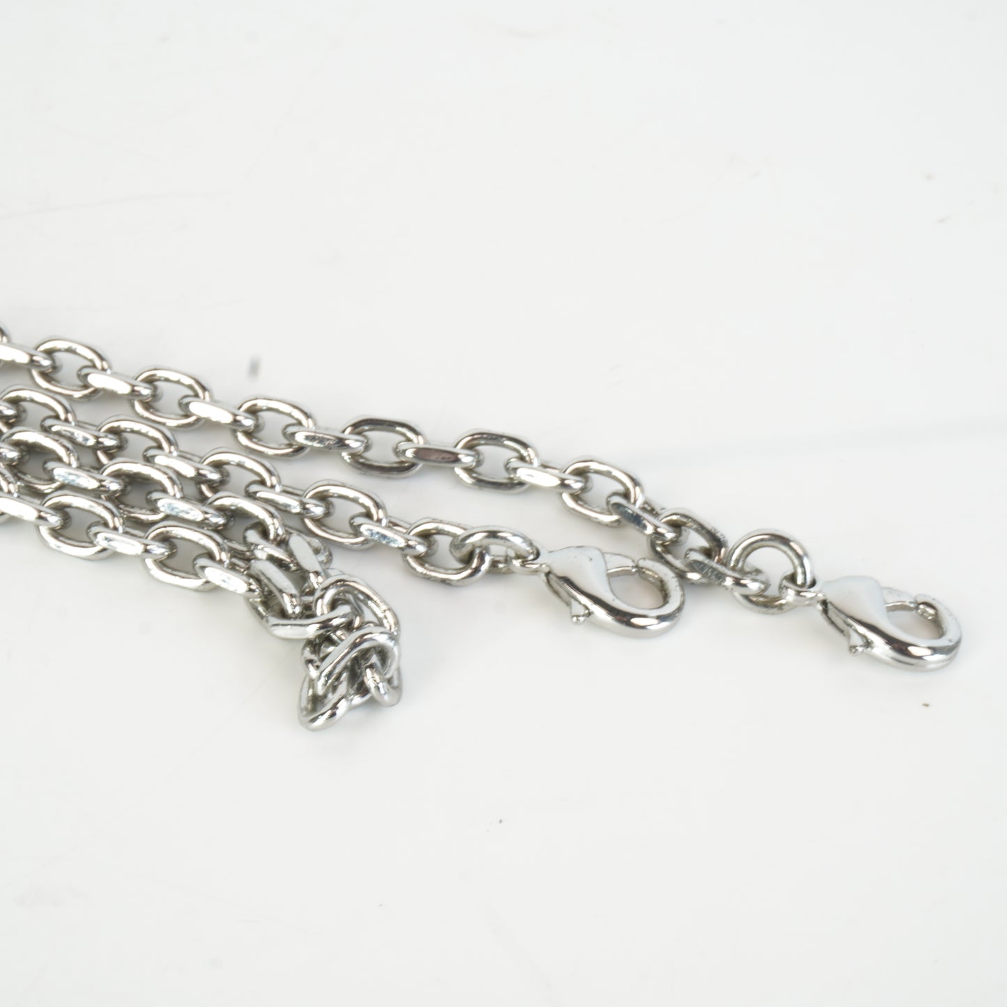 Judith Lieber	Silver Rhinestone Clutch