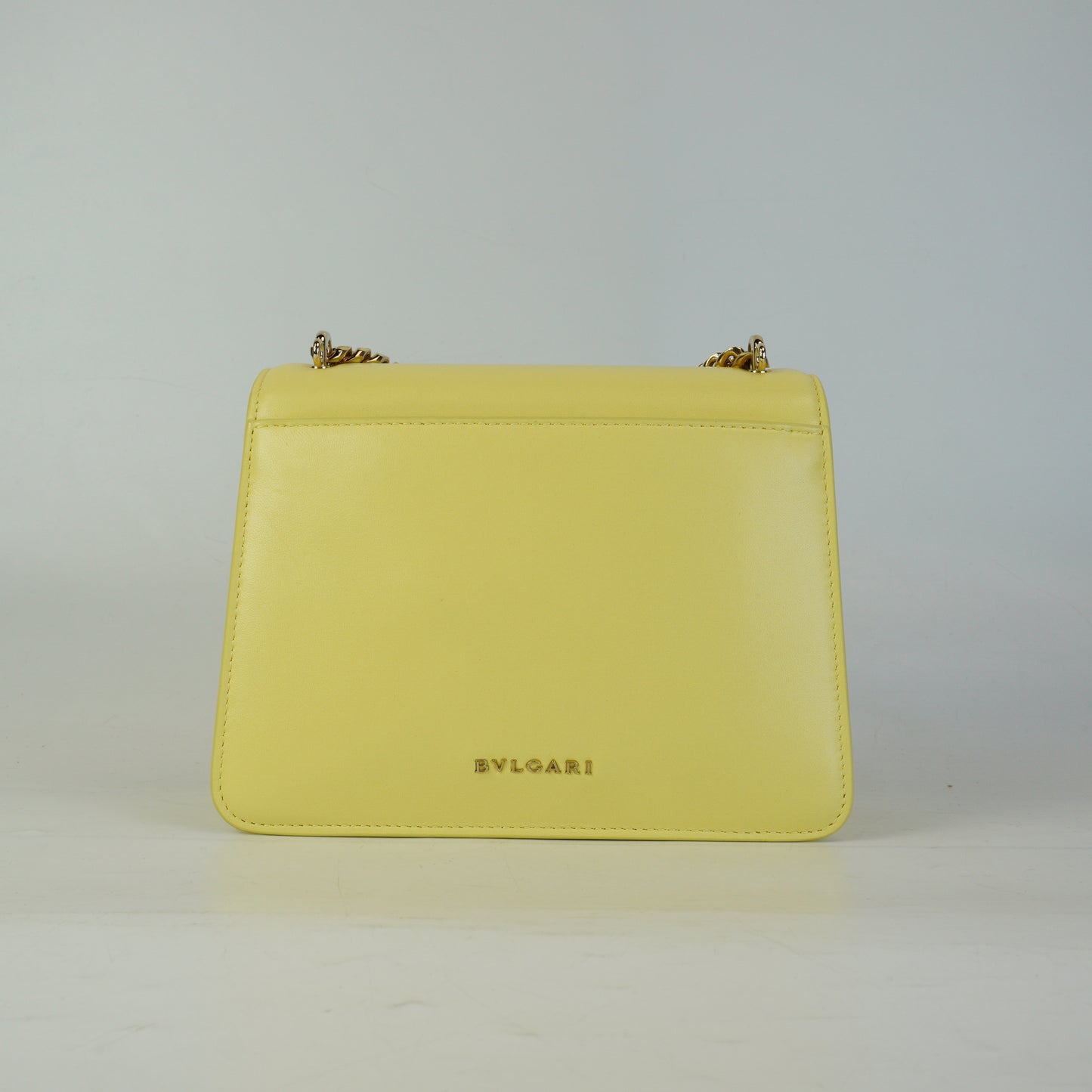 Bulgari Serpenti Forever Shoulder Bag Small Yellow GHW