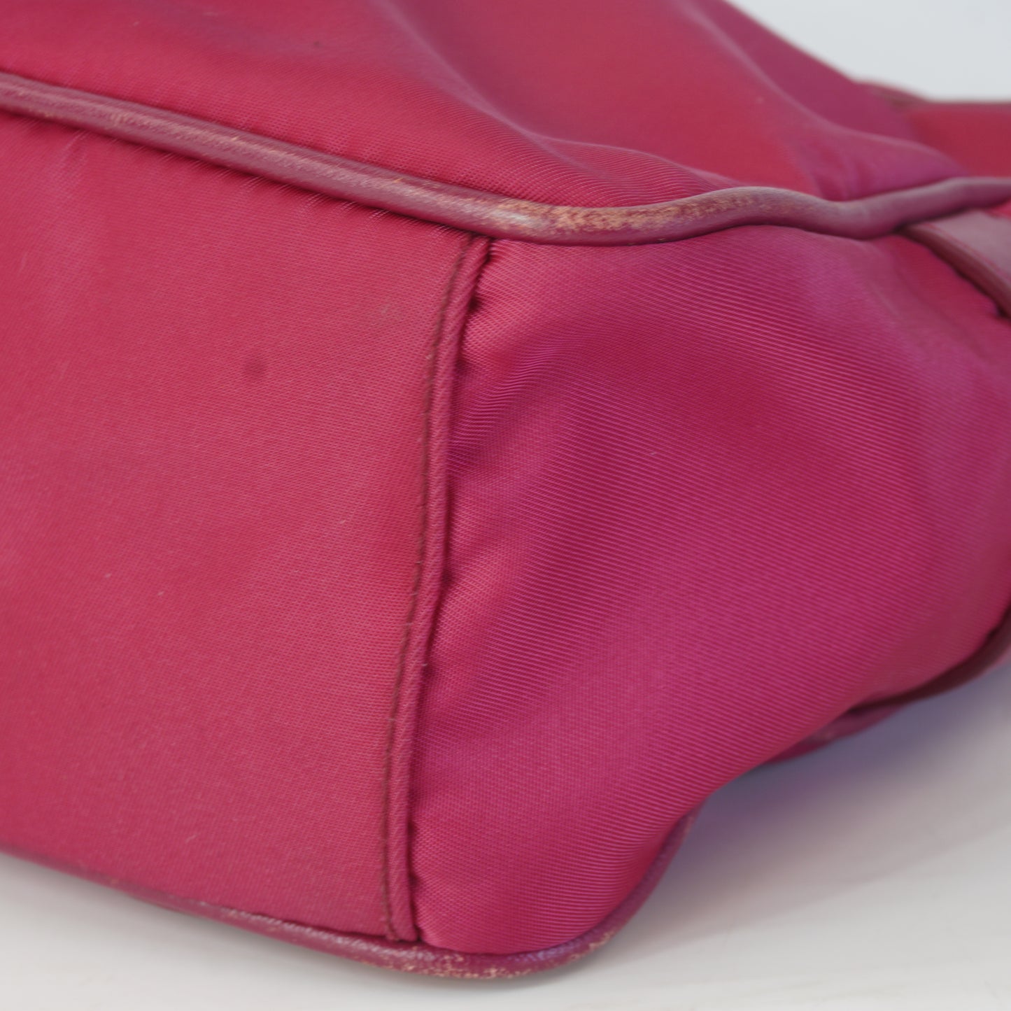 Prada Nylon Pink GHW Small